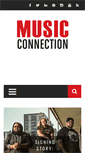 Mobile Screenshot of musicconnection.com